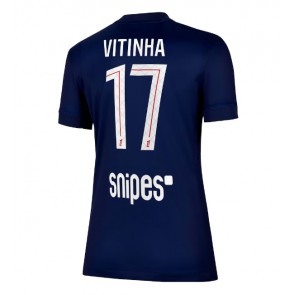 Paris Saint-Germain Vitinha #17 Hemmatröja Kvinnor 2025-26 Kortärmad